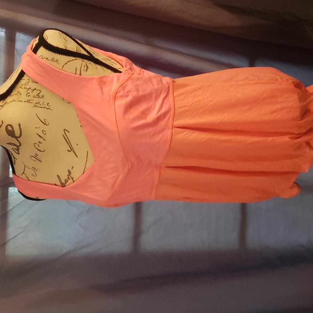 Lululemon pink coral tank top drawstring bottom